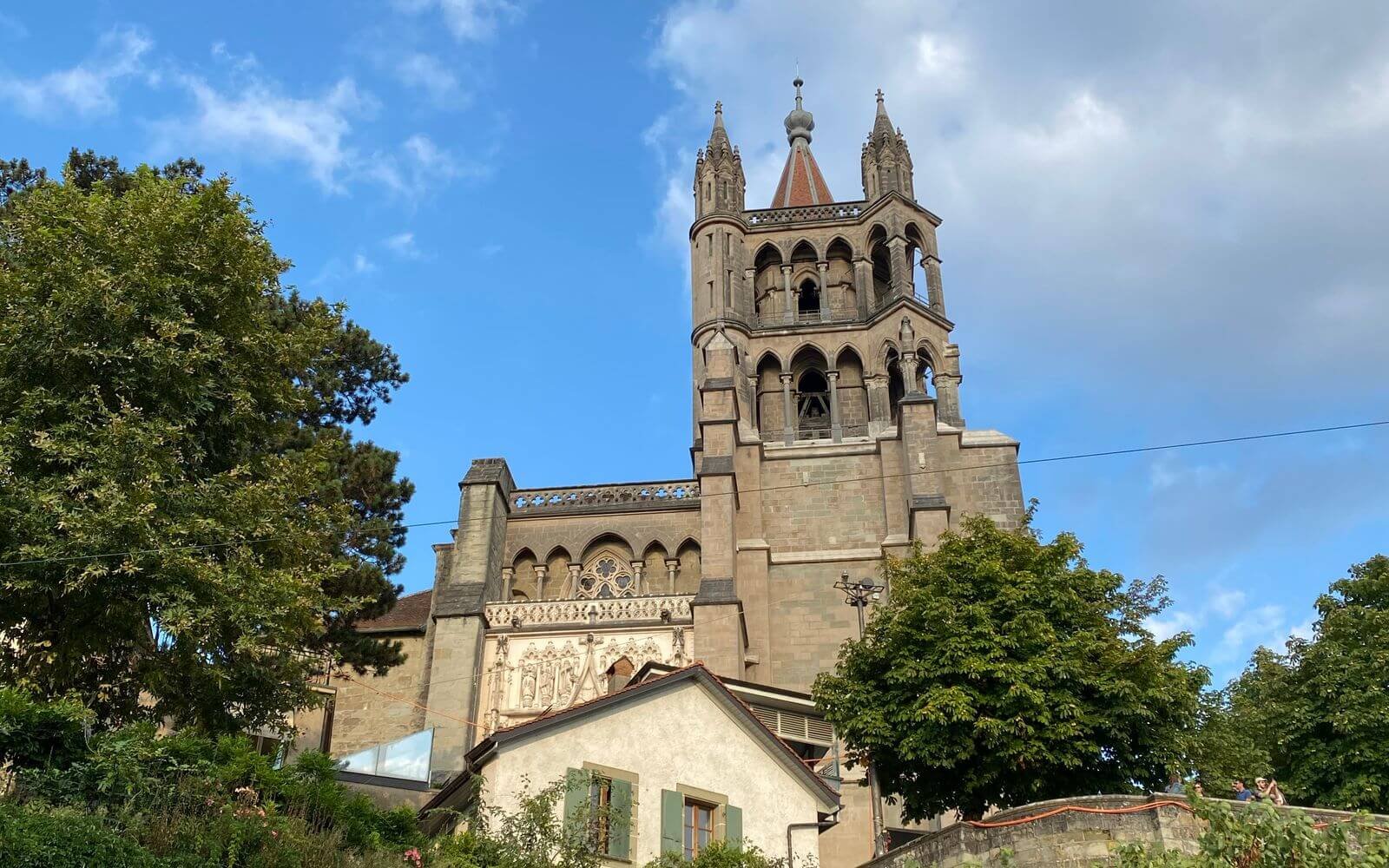 Cathédrale de Lausanne, en Suisse romande